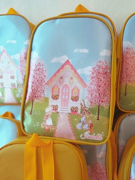 Tema Jardim Mochila Personalizada