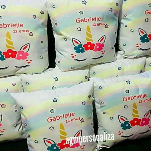 Almofada Personalizada Unicornio