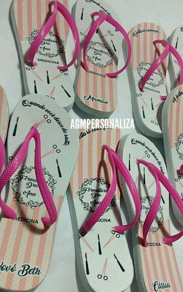 Chinelos Personalizados Formatura
