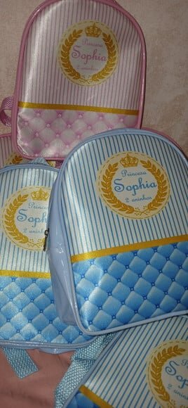 Mochila Daminhas e Temas