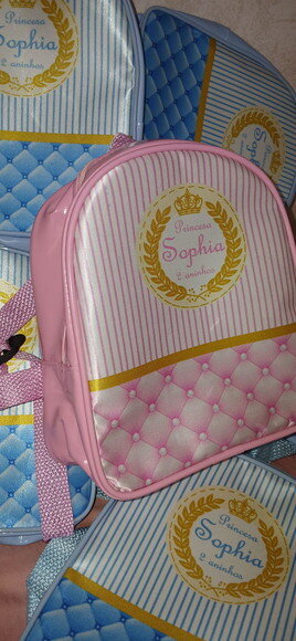 Mochila Daminhas e Temas