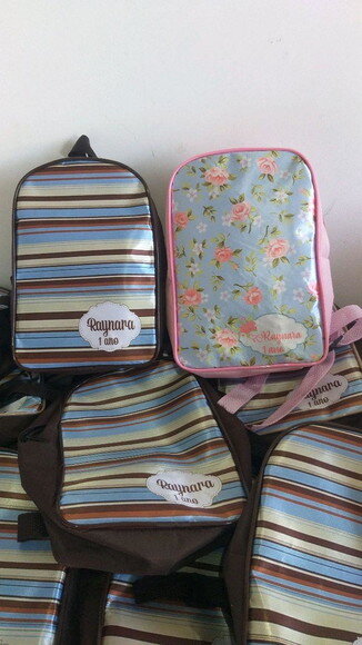Mochila Jardim Encantado 20x30