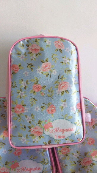 Mochila Tema Jardim Encantado