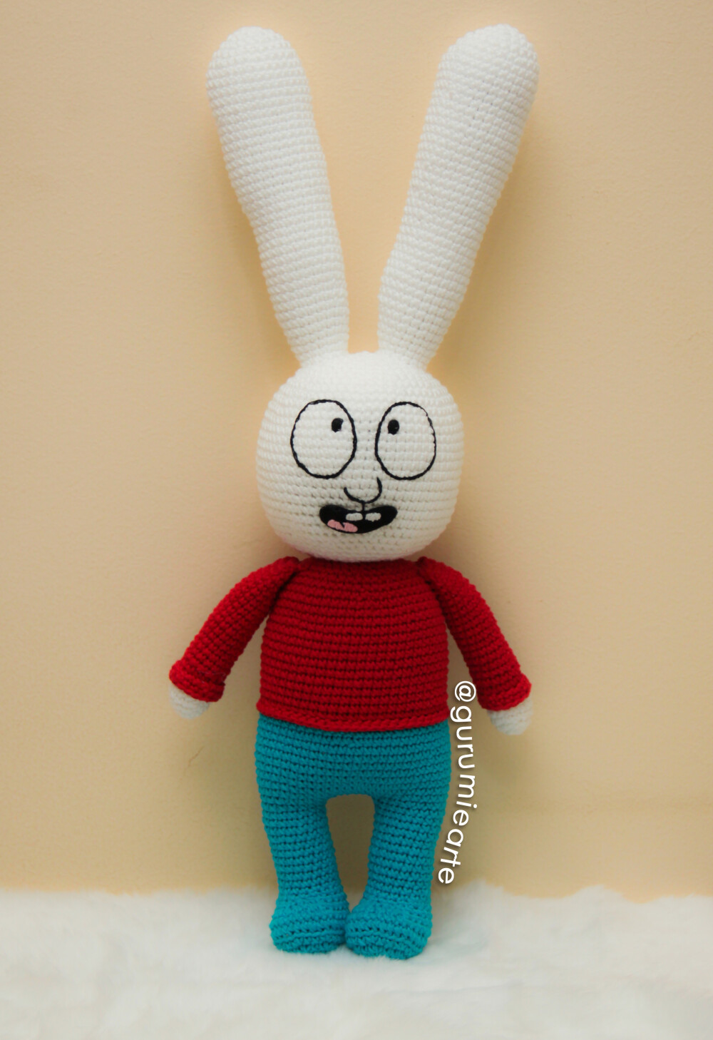 Coelho Simon Amigurumi
