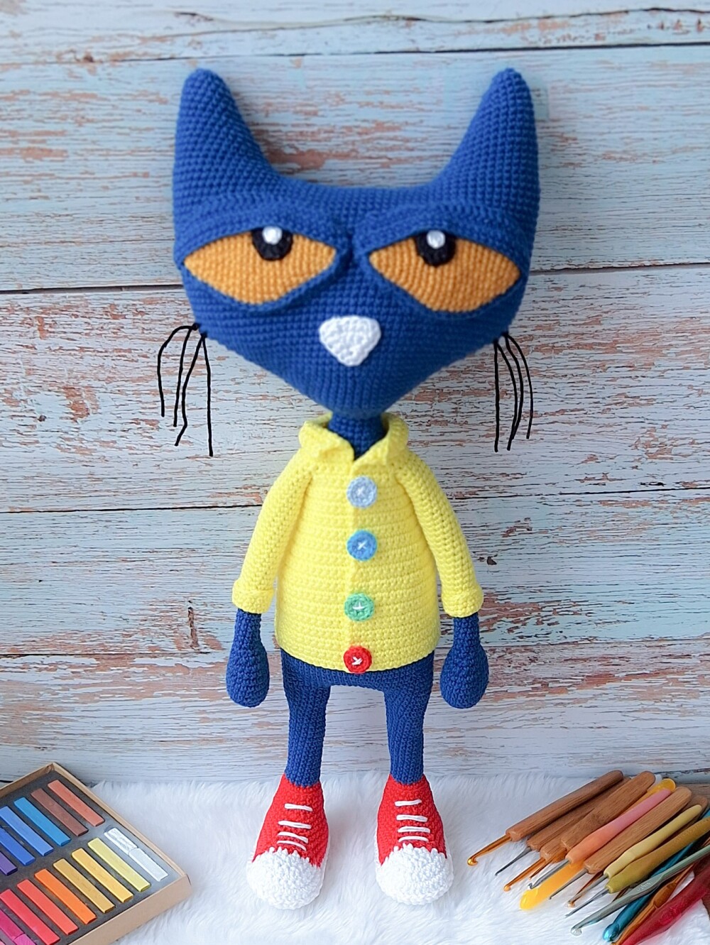Pette o Gato Amigurumi
