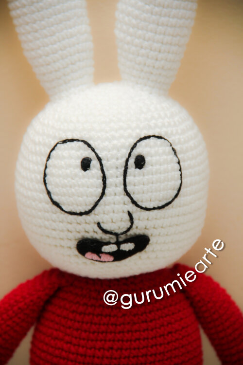 Coelho Simon Amigurumi