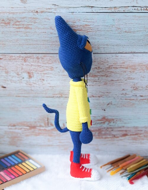 Pette o Gato Amigurumi