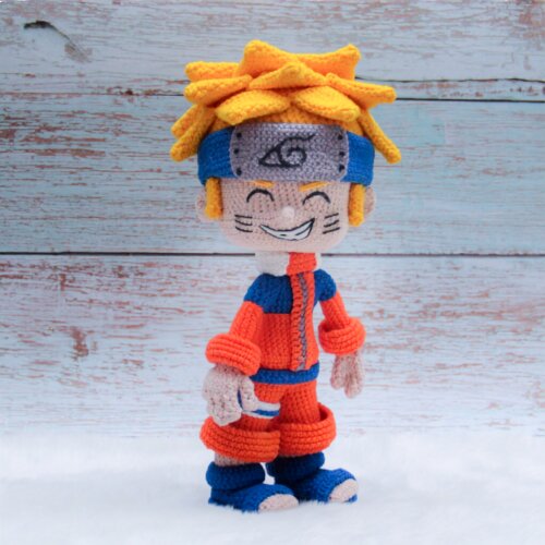 Boneco Amigurumi Naruto
