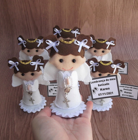 Lembrancinha de Batizado Anjinho