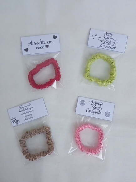 Mini Scrunchie de Cetim