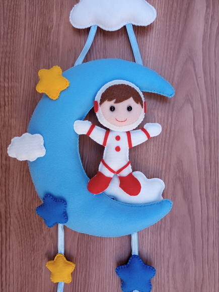 Porta Maternidade Astronauta