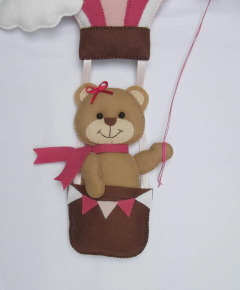 Porta Maternidade Ursinha no Balão