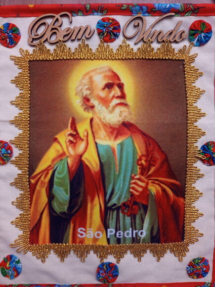 Estandarte Religioso São Pedro