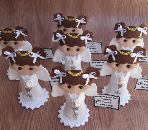 Lembrancinha de Batizado Anjinho