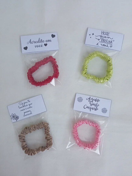 Mini Scrunchie de Cetim
