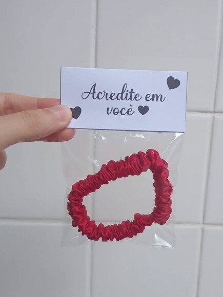 Mini Scrunchie de Cetim