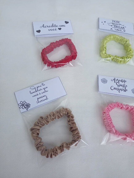 Mini Scrunchie de Cetim