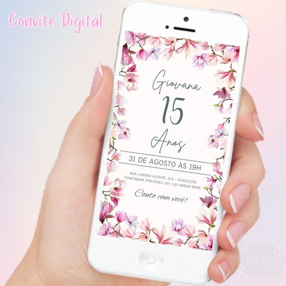 Convite Digital 15 Anos