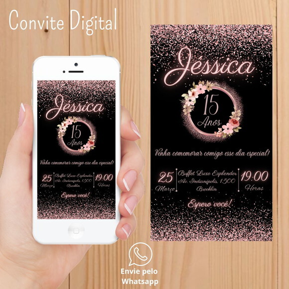 Convite Digital 15 Anos