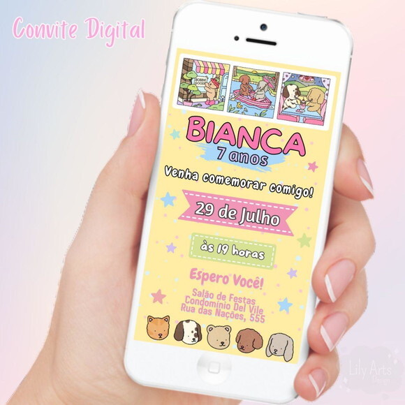 Convite Digital Bobbie Goods