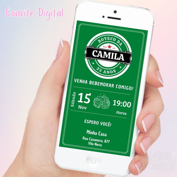 Convite Digital Boteco