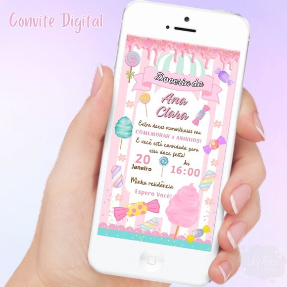 Convite Digital Doceria