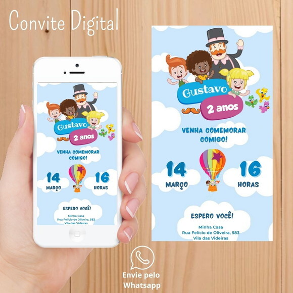 Convite Digital Mundo Bita