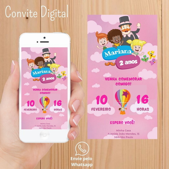 Convite Digital Mundo Bita