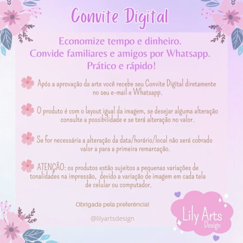 Convite Digital 44 Gatos