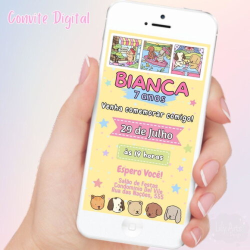 Convite Digital Bobbie Goods