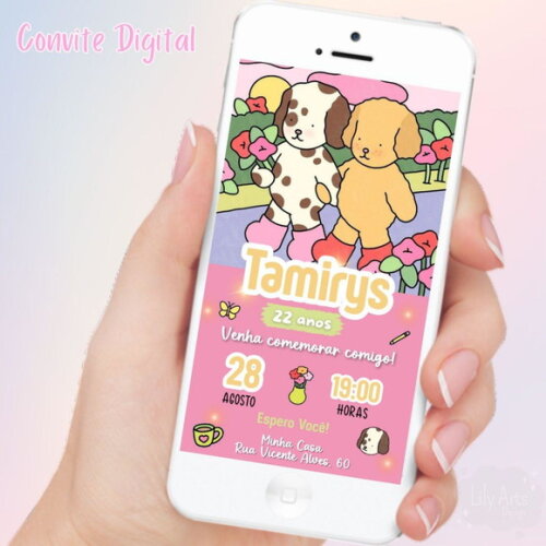 Convite Digital Bobbie Goods