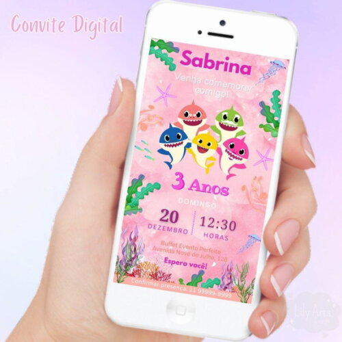 Convite Digital com 2 Temas Diferentes