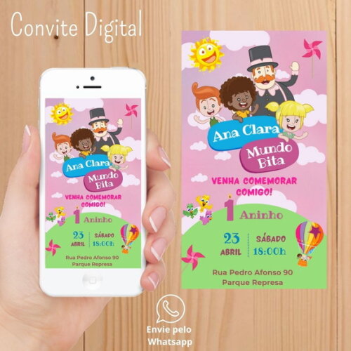 Convite Digital Mundo Bita
