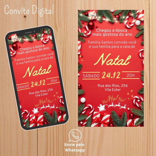 Convite Digital Natal