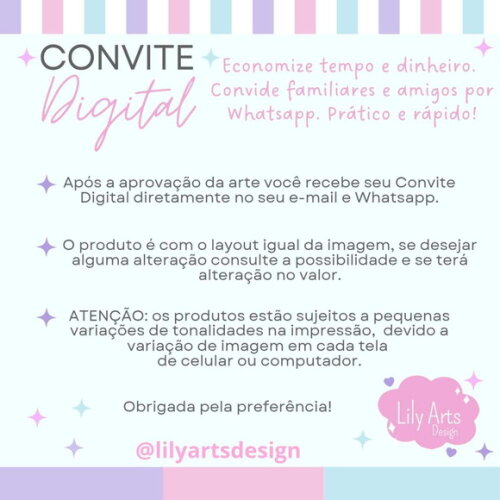 Convite Digital Patrulha Canina Aquarela
