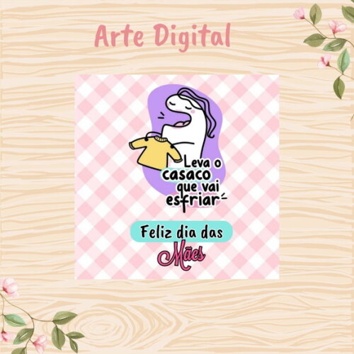 Tag Dia das Mães para Imprimir- Digital