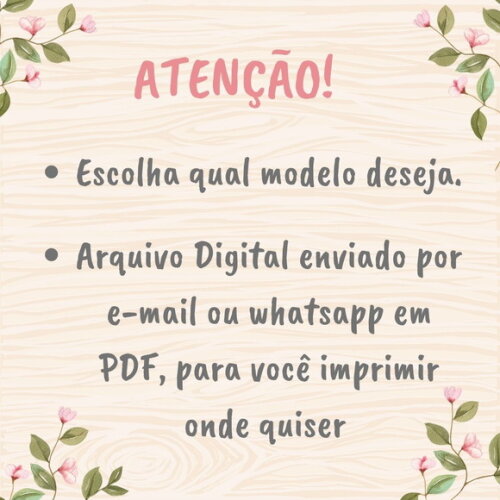 Tag Dia das Mães para Imprimir- Digital