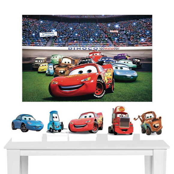 Kit Festa Painel e Display Carros - 1,50x1,00m