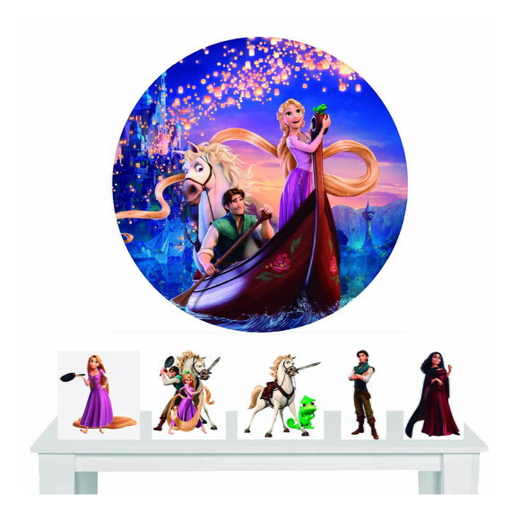Kit Painel Circular e Totem Enrolados - 1,50x1,50m