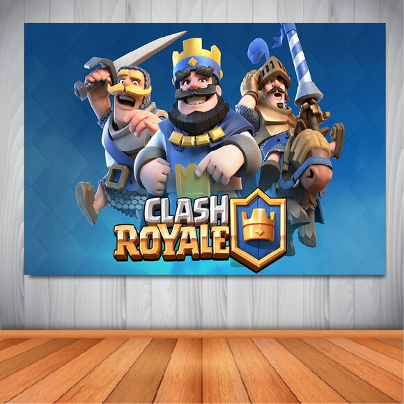 Painel Clash Royale - 1,50x1,00m