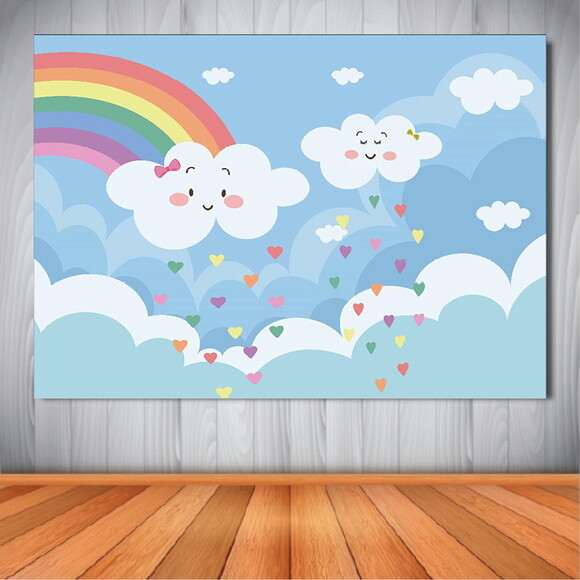 Painel Chuva de Amor - 1,50x1,00m