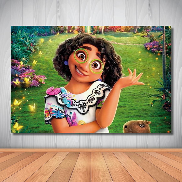 Painel de Aniversário Encanto - 1,50x1,00m