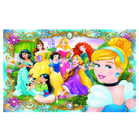 Painel de Aniversário Princesas - 1,50x1,00m
