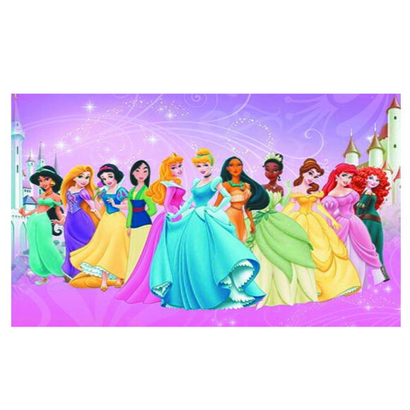 Painel de Aniversário Princesas - 1,50x1,00m