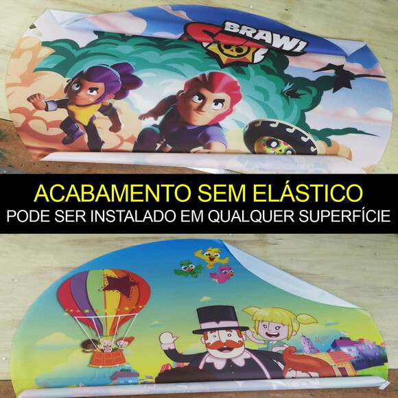 Painel de Festa Redondo e Kit Display mdf Poderoso Chefinho