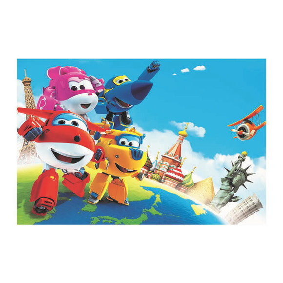 Painel de Festa Super Wings - 1,50x1,00m