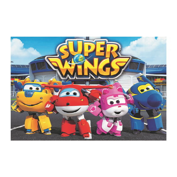Painel de Festa Super Wings - 1,50x1,00m