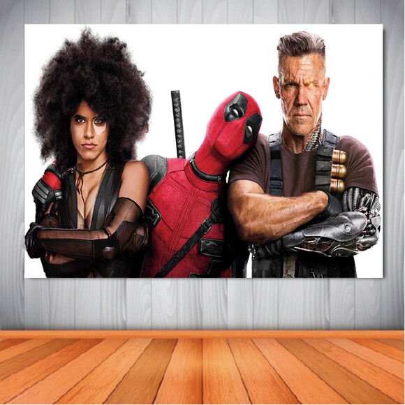 Painel Deadpool 2 - 1,50x1,00m