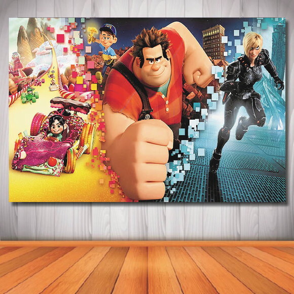 Painel Detona Ralph - 1,50x1,00m