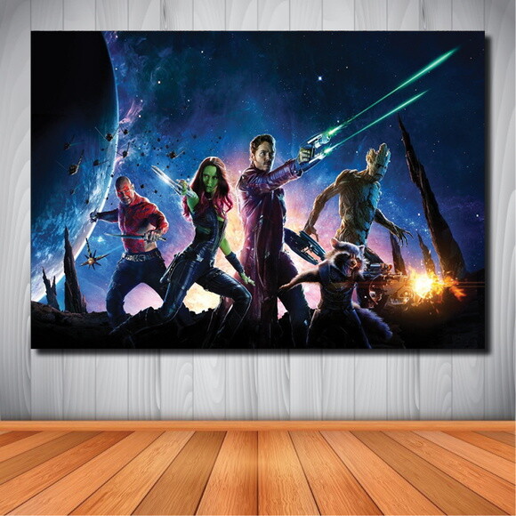 Painel Guardiões da Galaxia - 1,50x1,00m